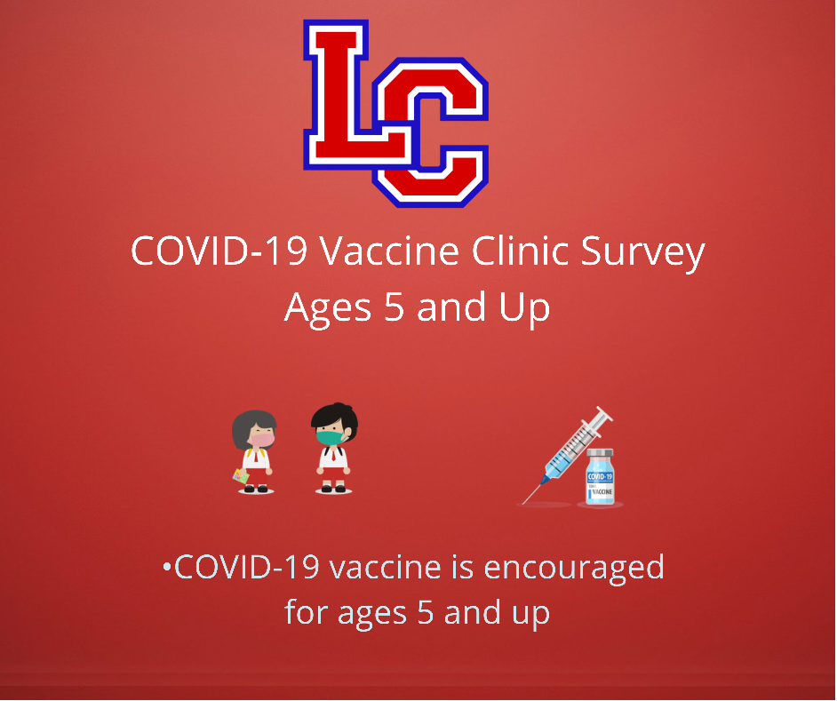 COVID-19 Vaccine Clinic Survey (ages 5 and up)