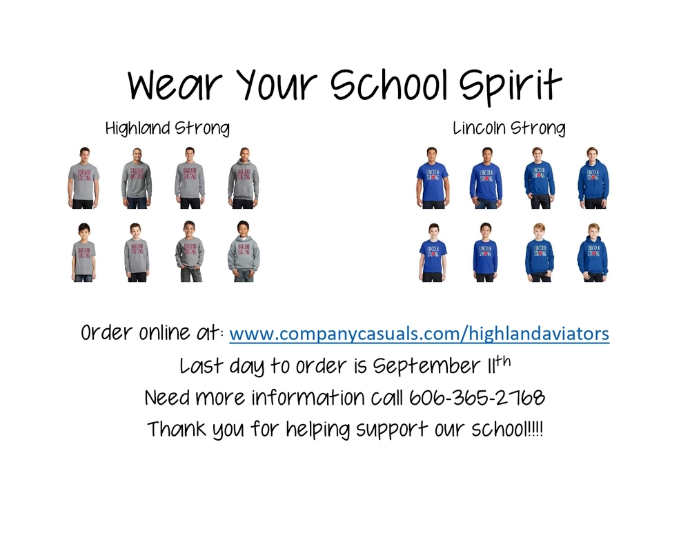 Wear Your School Spirit