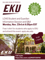 EKU and GEAR UP Present  Family Engagement Night