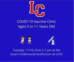 COVID-19 Clinic for Ages 5-11 Years Old