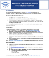 New Federal Broadband Discount for Students and Families