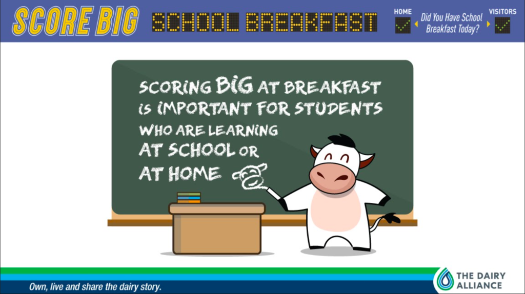 National School Breakfast week is March 8th-12th. 