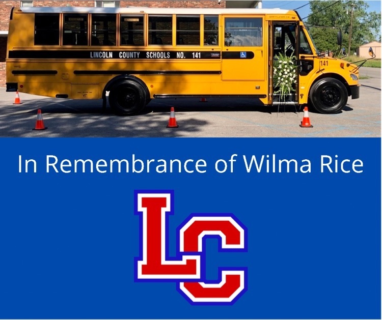 in remembrance of Wilma Rice 