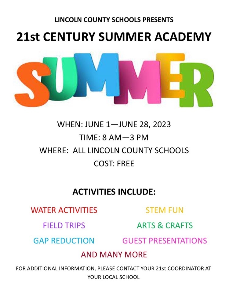 21st Century Summer Academy 