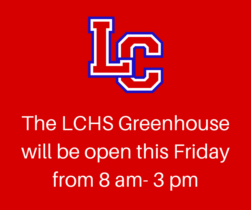Lincoln County logo with greenhouse hours of operation. 